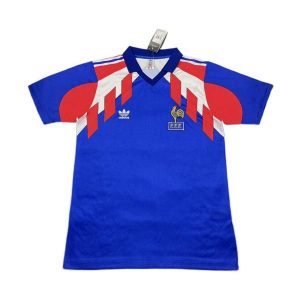 frankrike retro drakt hjemme 1990