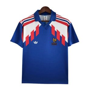 frankrike retro drakt hjemme 1990-1992