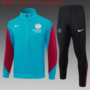 psg jakke barn lys bla lilla 2024-2025