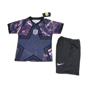 england barn keeper drakt sett svart gra rod 2026-2027