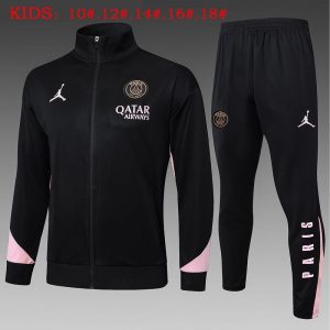 psg jakke barn svart rosa 2024-2025