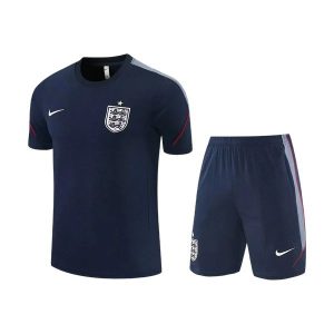 england barn trenings drakt sett mork bla 2026-2027