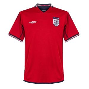 england retro spesialutgave drakt rod 2002