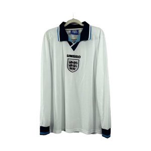 england retro langermet drakt hjemme 1996