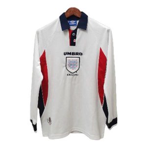 england retro langermet drakt hjemme 1997-1999