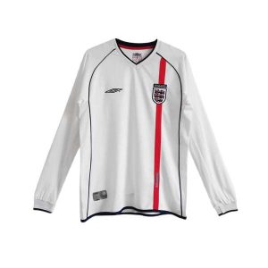 england retro langermet drakt hjemme 2002