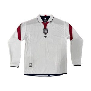 england retro langermet drakt hjemme 2004