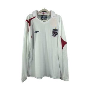 england retro langermet drakt hjemme 2006