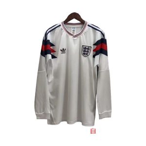 england retro langermet drakt borte 1982