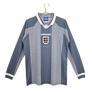 england retro langermet drakt borte 1995-1996