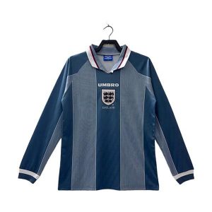 england retro langermet drakt borte 1996
