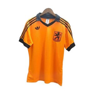 netherlands retro drakt hjemme 1980