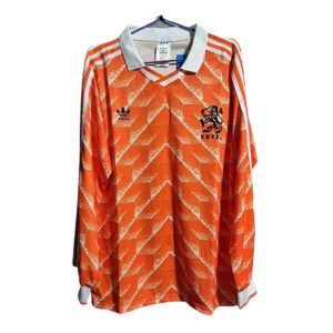 netherlands retro langermet drakt hjemme 1988