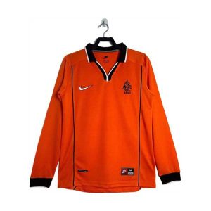 netherlands retro langermet drakt hjemme 1998