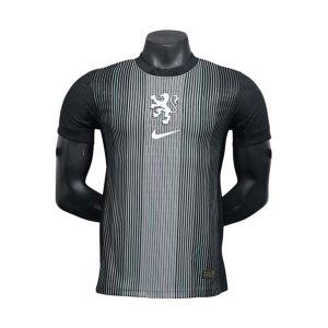 netherlands drakt keeper spillerversjon svart gra 2025-2026