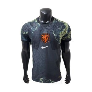 netherlands drakt keeper spillerversjon svart gul 2026-2027