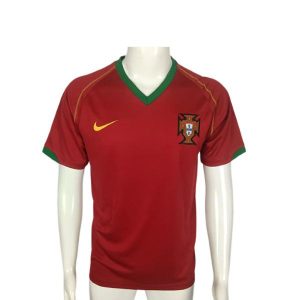 portugal retro drakt hjemme 2006-2008