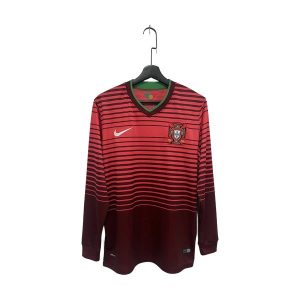 portugal retro langermet drakt hjemme 2014
