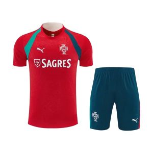 portugal drakt trenings sett rod mork gronn 2026-2027