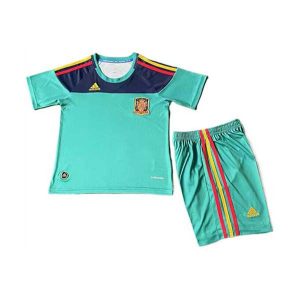 spania barn retro drakt sett keeper gronn 2010