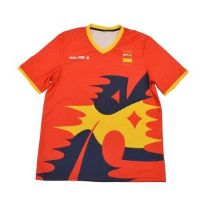 spania retro spesialutgave drakt rod oransje 1992