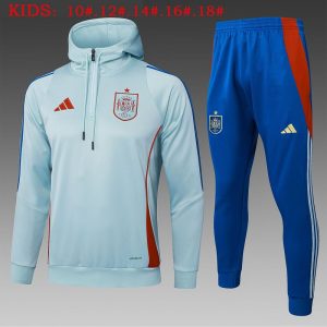 spania treningsdress hettegenser barn lys gronn 2024-2025