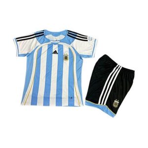 argentina barn retro drakt hjemme 2006
