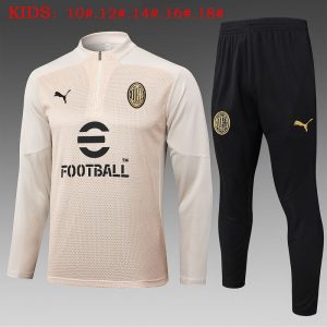 ac milan barn brun 2024-2025 treningsdress