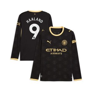 manchester city langermet haaland 9 drakt borte 2026-2027