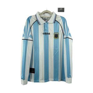 argentina retro langermet drakt hjemme 1996-1997
