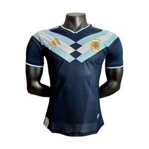 argentina drakt spesialutgave spillerversjon mork bla hvit 2026-2027