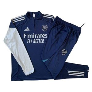 arsenal treningsdress barn glidelas mork bla lys bla 2025-2026