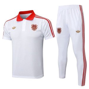 trenings bayern munchen hvit 125 jubileumsutgave 2025-2026 polo sett