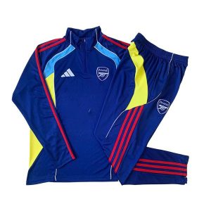 arsenal treningsdress barn glidelas bla gul rod 2025-2026