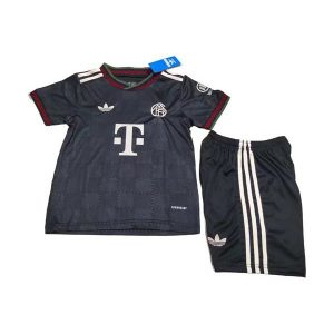 bayern munchen barn drakt sett tredje 2025-2026