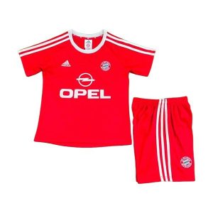 bayern munchen barn retro drakt hjemme 2001-2002