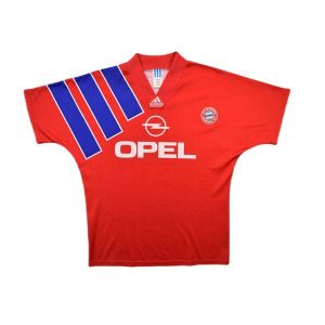 bayern munchen retro opel drakt hjemme 1991-1993