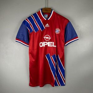 bayern munchen retro opel drakt hjemme 1993