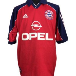 bayern munchen retro opel drakt hjemme 1999-2001