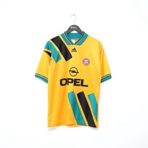 bayern munchen retro opel drakt borte 1993-1995