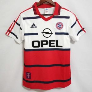 bayern munchen retro opel drakt borte 1998-2001