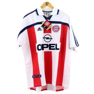 bayern munchen retro opel drakt borte 2000-2002