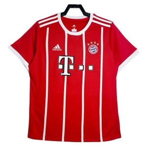 bayern munchen retro drakt hjemme 2017-2018