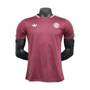 bayern munchen drakt spesialutgave spillerversjon mork rod 2025-2026