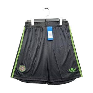 bayern munchen spesialutgave 2025-2026 svart gronn shorts