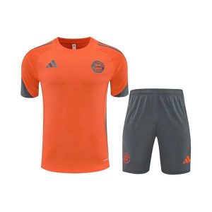 bayern munchen drakt trenings sett oransje gra 2025-2026