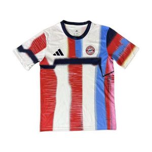 bayern munchen drakt trenings hvit bla rod 2025-2026