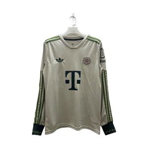 bayern munchen drakt Ivory oktoberfest spesialutgave langermet 2025-2026