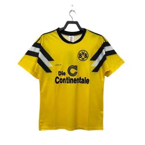 dortmund retro die continentale spesialutgave drakt gul 1989