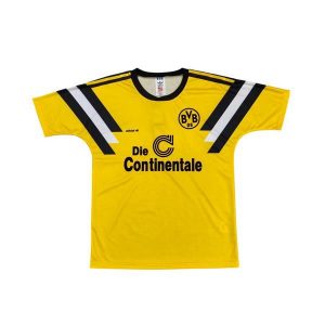 dortmund retro spesialutgave drakt gul hvit 1989-1990